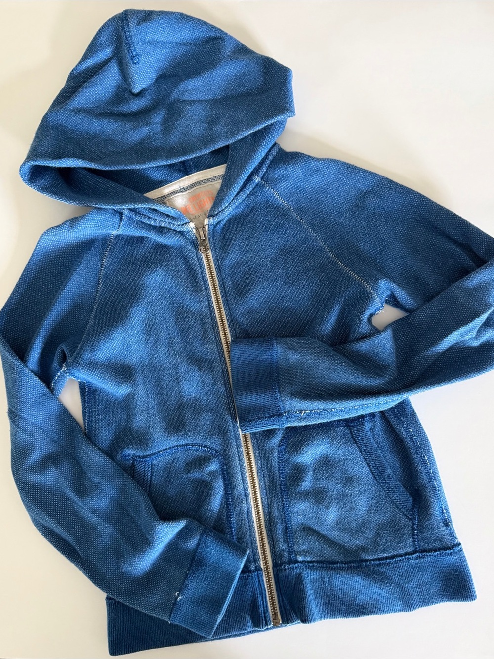 Crewcuts Full-Zip Blue Hoodie Boys Size 8